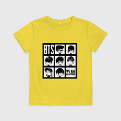 Детская футболка BTS: We are bulletproof