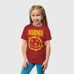Футболка хлопковая детская Narnia, цвет: красный — фото 2