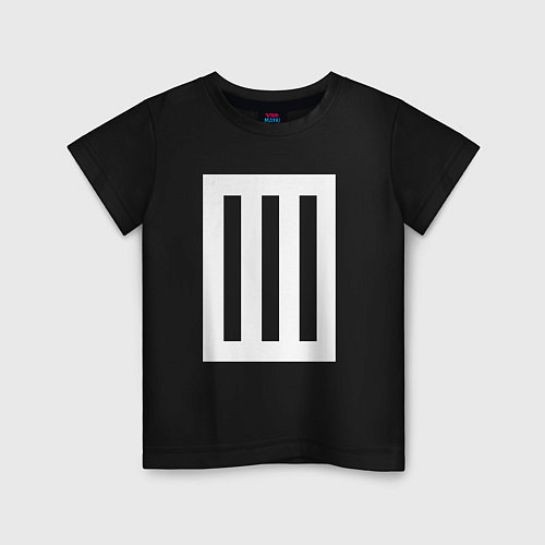 Детская футболка Paramore Symbol / Черный – фото 1