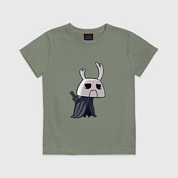 Футболка хлопковая детская Hollow Knight, цвет: авокадо