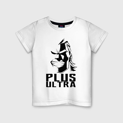 Детская футболка Plus Ultra - My Hero Academia / Белый – фото 1