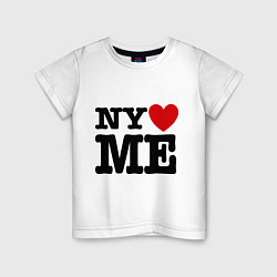 Детская футболка Ny love me