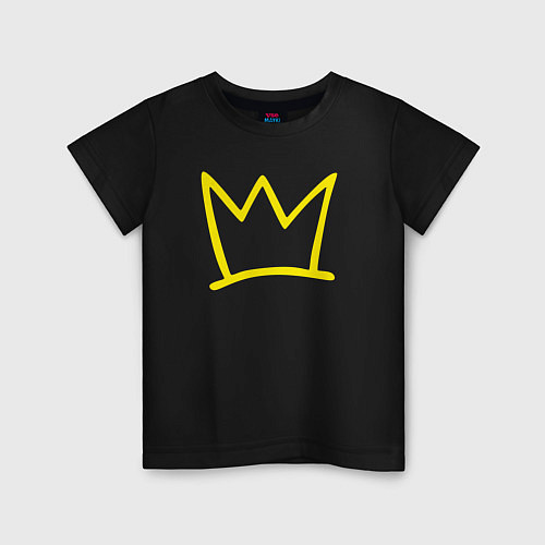 Детская футболка Yato Crown / Черный – фото 1