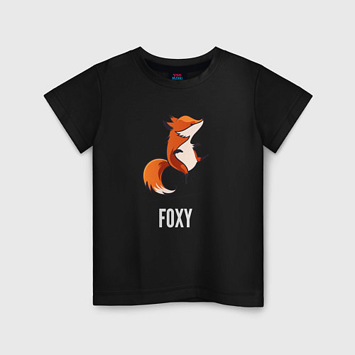 Детская футболка Little Foxy / Черный – фото 1