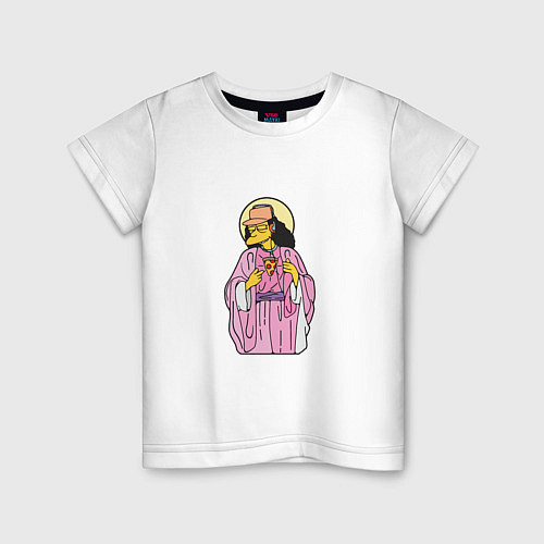 Детская футболка Мать Симпсонов / Белый – фото 1