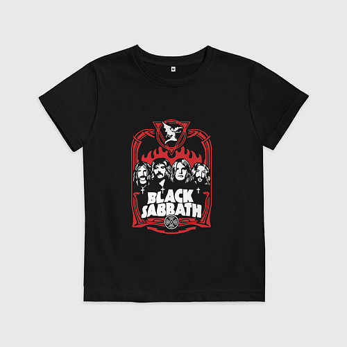 Детская футболка Black Sabbath Collective / Черный – фото 1