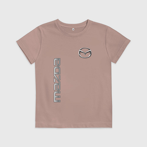 Детская футболка Mazda Style / Пыльно-розовый – фото 1