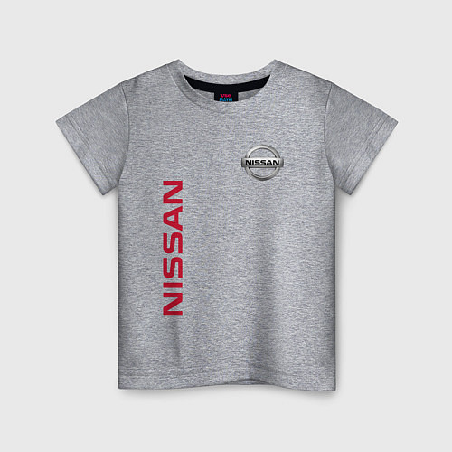 Детская футболка Nissan Style / Меланж – фото 1