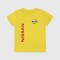 Футболка хлопковая детская Nissan Style, цвет: желтый