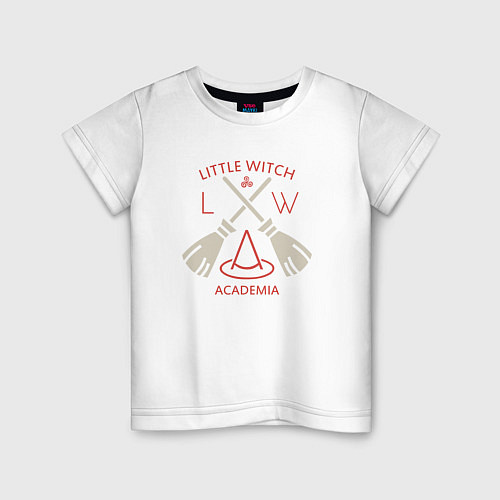 Детская футболка Little Witch Academia / Белый – фото 1