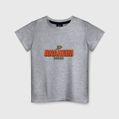 Детская футболка Anaheim Ducks / Меланж – фото 1