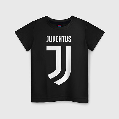 Детская футболка FC Juventus / Черный – фото 1