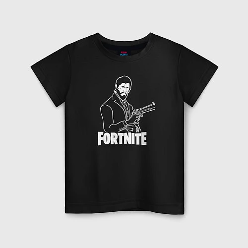 Детская футболка Fortnite Shooter / Черный – фото 1