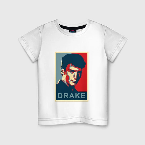 Детская футболка Drake / Белый – фото 1
