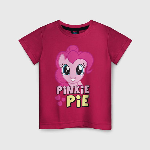 Детская футболка Красавица Пинки Пай / Маджента – фото 1