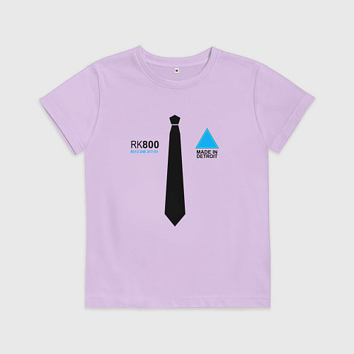 Детская футболка RK800: Made in Detroit / Лаванда – фото 1
