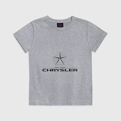 Детская футболка The new chrysler / Меланж – фото 1