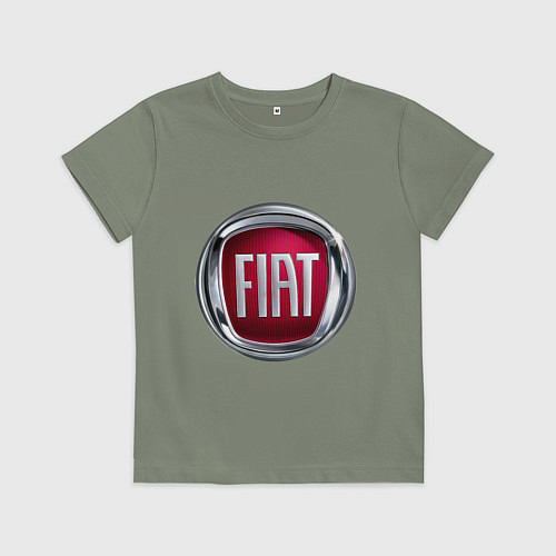 Детская футболка FIAT logo / Авокадо – фото 1