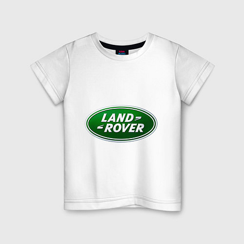 Детская футболка Logo Land Rover / Белый – фото 1