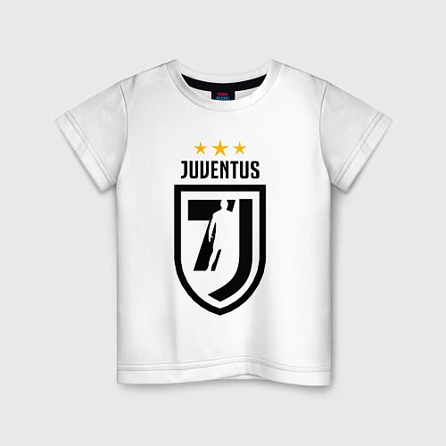 Детская футболка Juventus 7J / Белый – фото 1