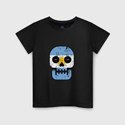 Детская футболка Argentina Skull