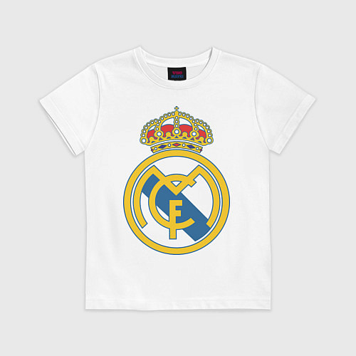 Детская футболка Real Madrid FC / Белый – фото 1