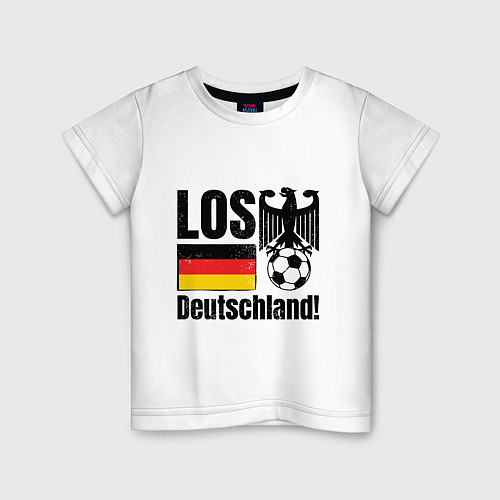 Детская футболка Los Deutschland / Белый – фото 1