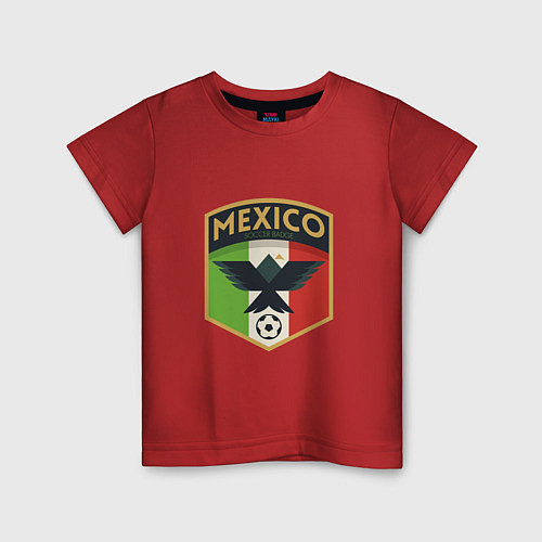 Детская футболка Mexico Football / Красный – фото 1