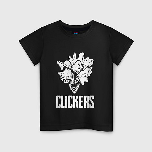 Детская футболка CLICKERS / Черный – фото 1