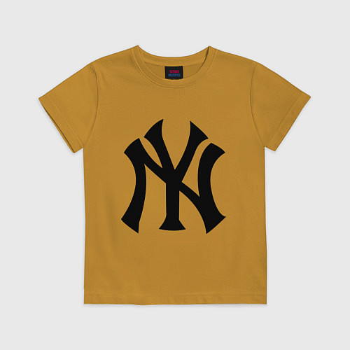 Детская футболка New York Yankees / Горчичный – фото 1