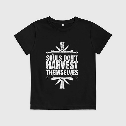 Детская футболка Harvest Themselves / Черный – фото 1