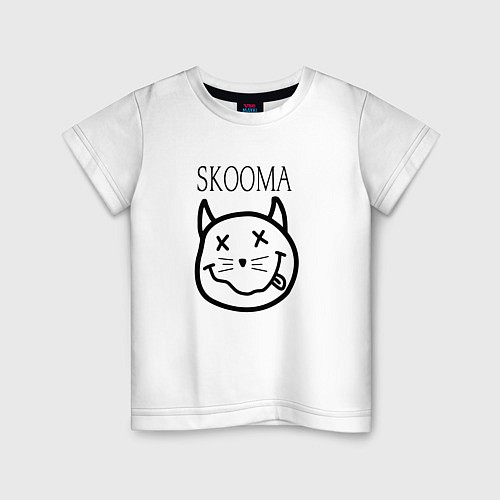 Детская футболка TES: Skooma / Белый – фото 1