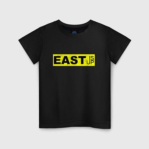 Детская футболка East is Up TOP / Черный – фото 1