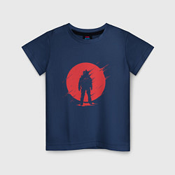 Футболка хлопковая детская Sun Astronaut, цвет: тёмно-синий