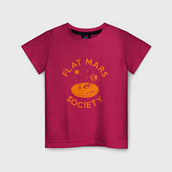 Детская футболка Flat Mars Society