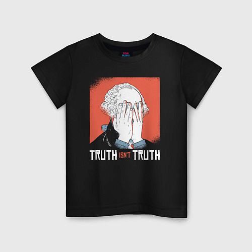 Детская футболка Thuth isn't Thuth / Черный – фото 1