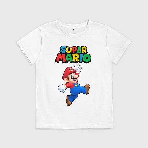 Детская футболка Super Mario / Белый – фото 1
