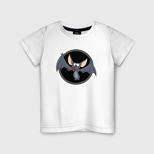 Детская футболка Мышь / Белый – фото 1