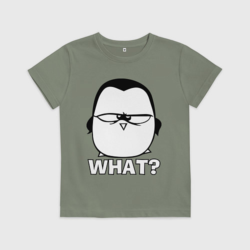Детская футболка What? / Авокадо – фото 1