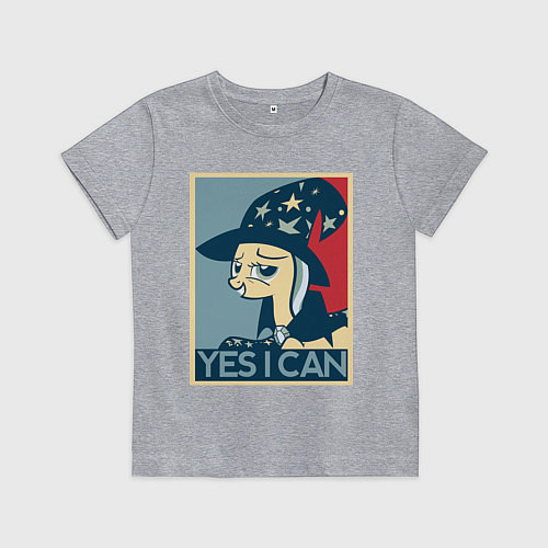 Детская футболка MLP: Yes I Can / Меланж – фото 1