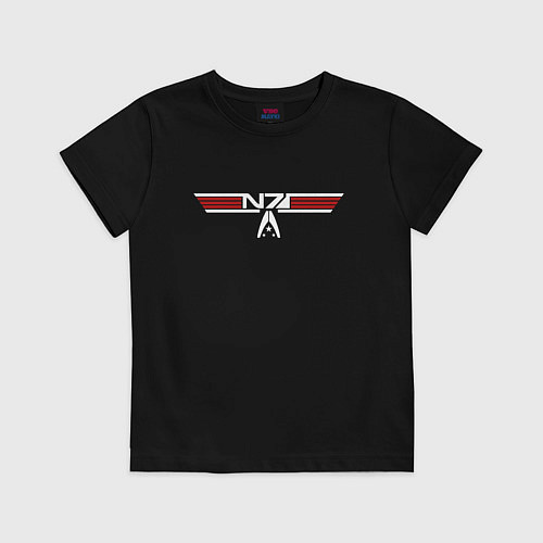 Детская футболка Alt N7 Wings / Черный – фото 1
