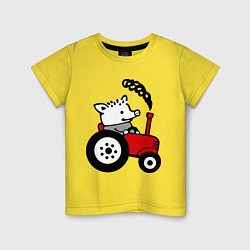 Детская футболка Поросенок Петр