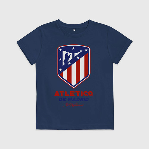 Детская футболка Atlecito de Madrid / Тёмно-синий – фото 1