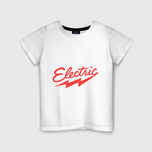 Детская футболка Electric Ray / Белый – фото 1