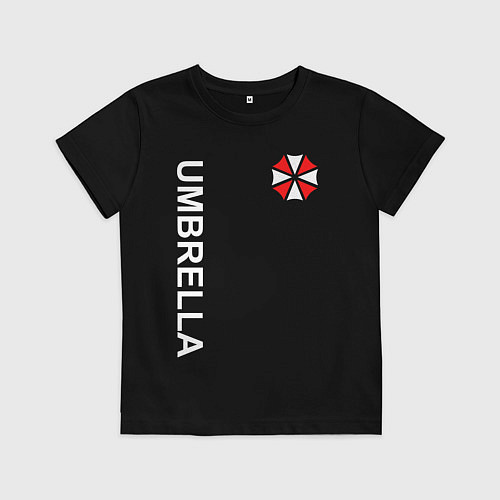 Детская футболка UMBRELLA CORP / Черный – фото 1