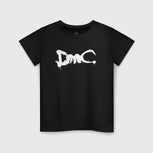 Детская футболка DMC / Черный – фото 1