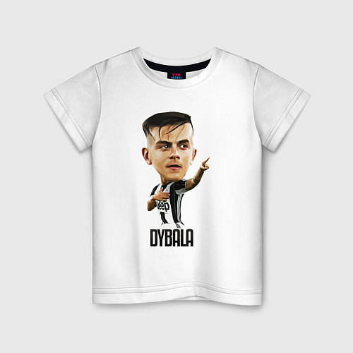 Детская футболка Dybala / Белый – фото 1