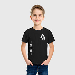 Футболка хлопковая детская Apex Legends Gamer, цвет: черный — фото 2