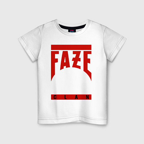 Детская футболка FaZe Clan / Белый – фото 1