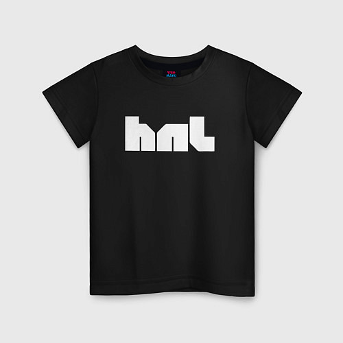 Детская футболка HNL / Черный – фото 1